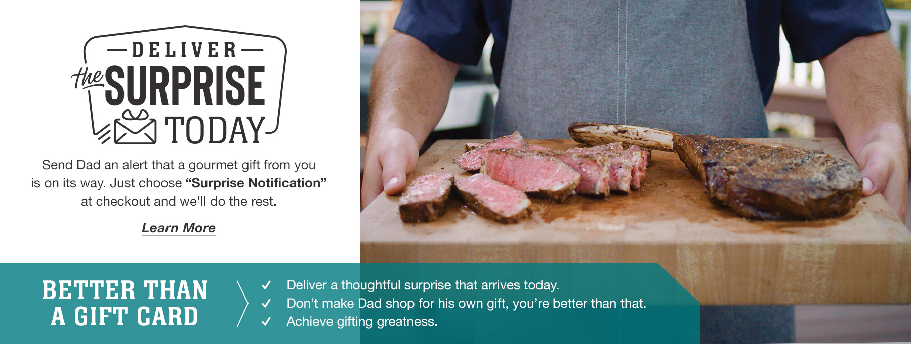 Father's Day Gift Delivery Order Steaks for Dad Omaha Steaks