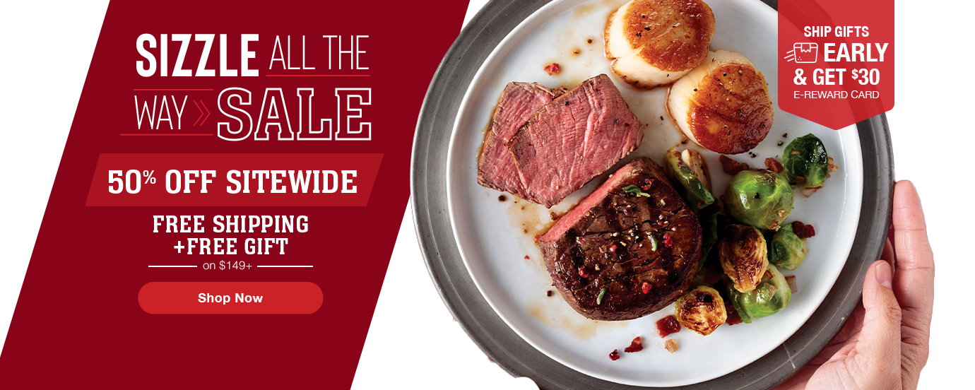 Omaha Steaks - 50% Off Sitewide Plus Free Shipping