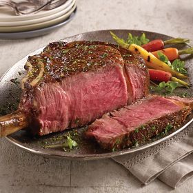 Salt-Encrusted King Cut Ribeye