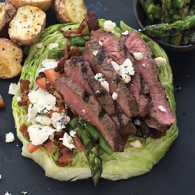 Flat Iron Steak and Potato Salad