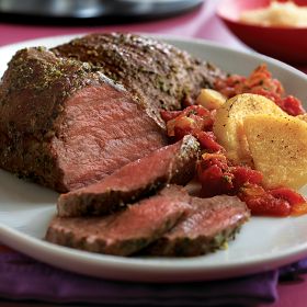 Pesto-Rubbed Tri-Tip Roast