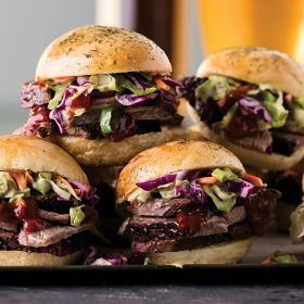 Smoked Brisket Sliders