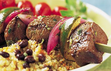 Mojo Beef Kabobs