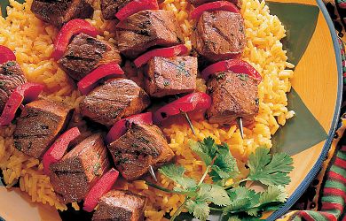 Spicy Portuguese Steak Kabobs