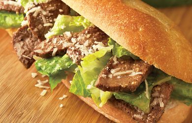 Caesar Steak Sandwiches
