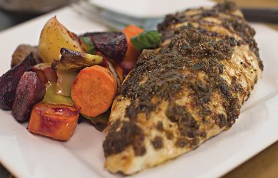 Jerk Rubbed Chicken Breasts