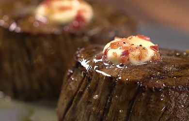 Bourbon and Bacon Compound Butter