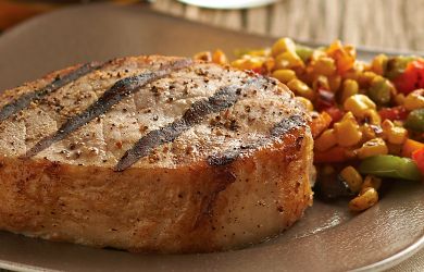 Lucky Bucket Heartland Wheat Marinated Pork Chops