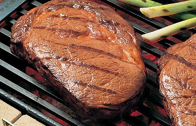 Pineapple-Soy Glazed Ribeye Steaks