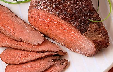 Grilled Beef Tri-Tip with Tropical Fruit Salsa
