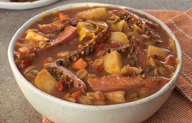 Corned Beef and Cabbage Soup