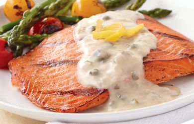 Lemon Caper Beurre Blanc Seafood Sauce