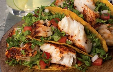 Icelandic Cod Fish Tacos