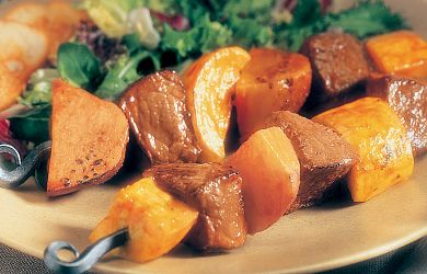 Steak and Potato Kabobs