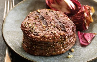 Grilled Top Sirloin Steaks with Smoky Orange Sauce