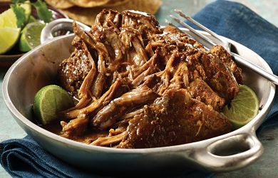 Cajun Pork Roast Tacos with Fresh Mango Salsa and Chipotle Mayonnaise