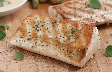 Blackened Peach Mahi Mahi