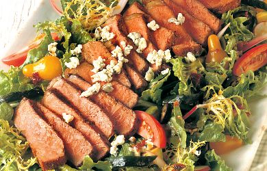 Ranchero Beef Salad with Lime Chipotle Dressing